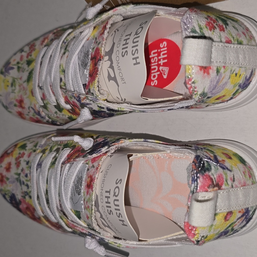 Roxy Libbie Slide On Canvas Floral Print Memory Foam Womens Size 6 NWT - Picture 5 of 11